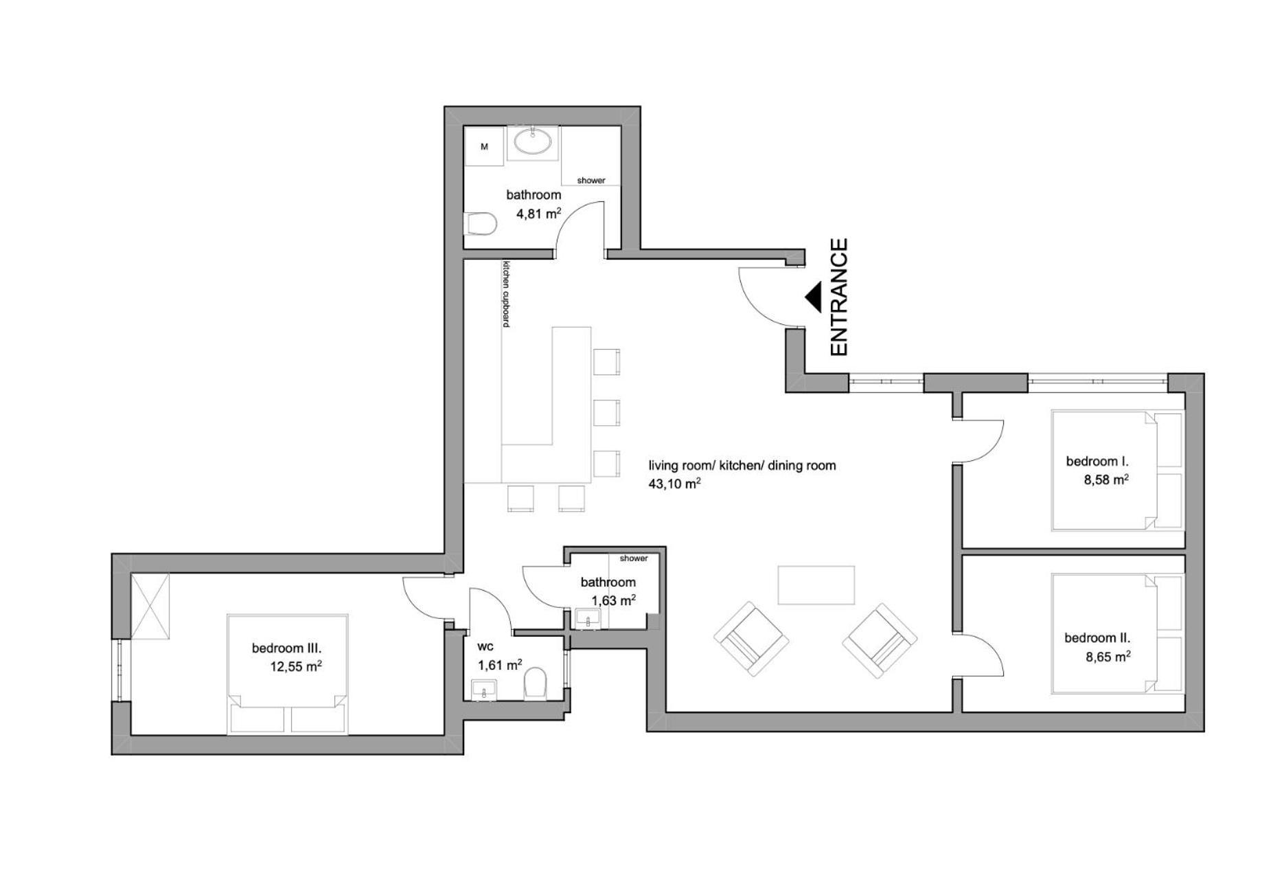 Apartmán Bengt Kiraly Str. Budapest